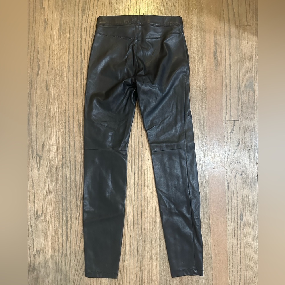 Free People Faux Leather Pants-Size 24